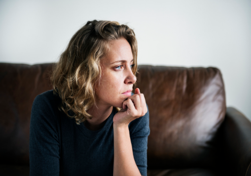 A woman struggling with depression, needing help from Counselors for Depression in Peoria IL