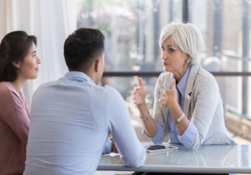 A man talking with Marriage Counselors Near You