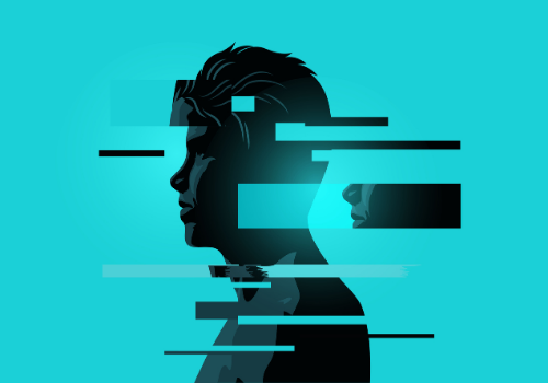 Illustration representing Men's Issues like anxiety, depression, etc.