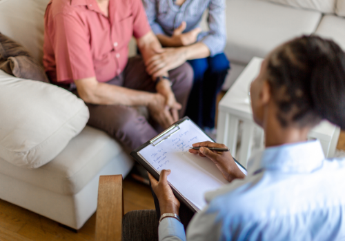 A couple undergoing Counseling Services in East Peoria IL