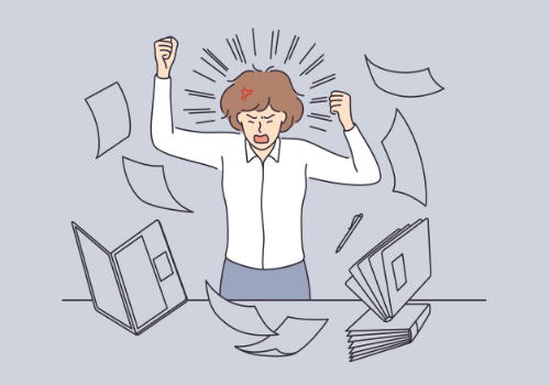 Woman getting angry and needing Stress Management Therapy in Peoria IL